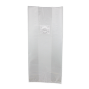 Opaque Sakato polyethylene mushroom cultivation bag with central filter patch